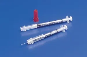 Cardinal Covidien - From: 8881501608 To: 8881501640 - Medtronic / Covidien TB Syringe, 28G