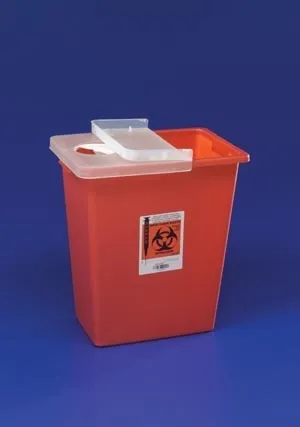 Medtronic / Covidien - 8980 - Container, 8 Gal , Hinged lid