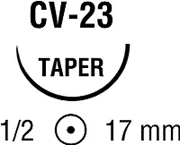 Medtronic / Covidien - UL-216 - COVIDIEN SUTURE POLYSORB 2-0 CV-23 (BOX OF 36)
