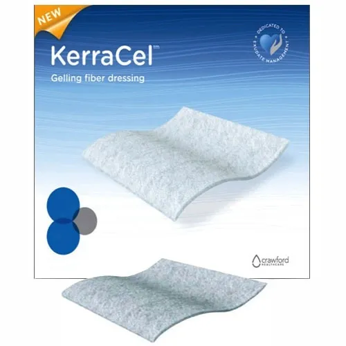 3M - KerraCel - CWL1033 - Gelling Fiber Dressing KerraCel 4 X 5 Inch Rectangle