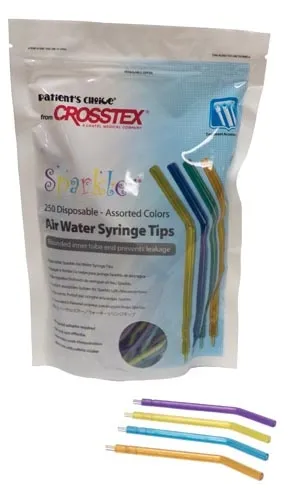 Crosstex - BCSAWS - Syringe Tips, Assorted Colors, 250/bg
