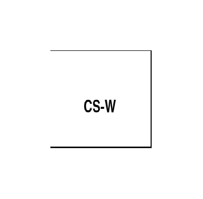 Precision Dynamics - CS-2 - CS-W - Blank Label Cs-2 Printer Label White Permanent Paper 5/8 X 15/16 Inch