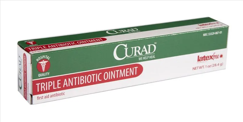 Medline - Curad - From: CUR001209Z To: CUR001231H - CURAD Triple Antibiotic Ointment,0.030 OZ
