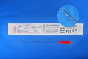 Convatec - F16 - Catheter Female Uncoated Single-Use 6" Straight Tip 16FR 30-bx 10 bx-cs -Continental US Only-