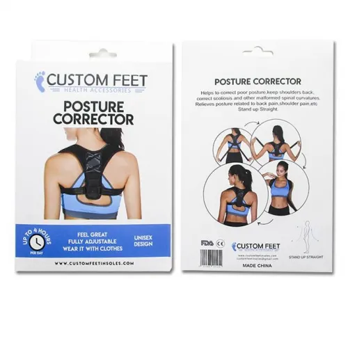 Custom Feet Insoles - C00017PC - Posture Corrector