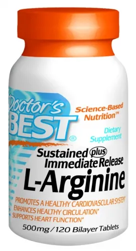 Doctors Best - D005 - L-Arginine Sustained & Immediate
