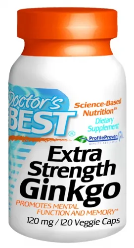 Doctors Best - D091 - Ginkgo Extra Strength 120mg