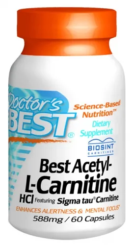Doctors Best - D105 - Acetyl L-Carnitine w/Sigma Tau