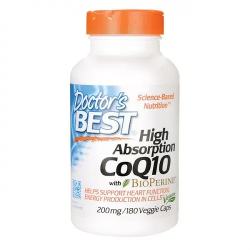 Doctors Best - D412 - CoQ10 w/BioPerine 200 mg