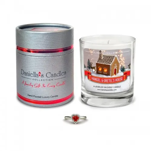 Daniellas Candles - CC100108-R5 - Hansel And Gretels House Jewelry Candle