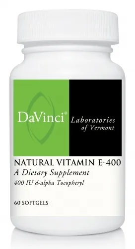 DaVinci - From: 0200160.060 To: 0200858.060 - Natural Vitamin E 400 Bottle of 60