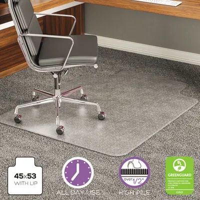 Deflecto - From: DEFCM17233 To: DEFCM17443F - Execumat All Day Use Chair Mat For High Pile Carpet