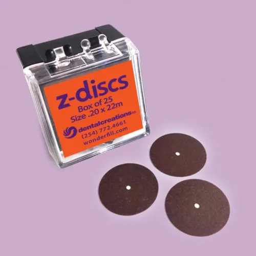 Dental Creations - 551 - Z-Discs - Zirconia Ceramic Discs - Box of 25