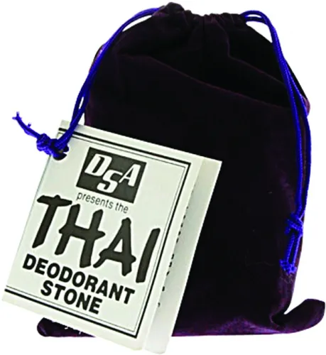 Deodorant Stones of America - DS100 - Thai Deodorant Stones Lg W/Pouch