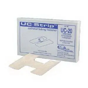 Gentell - UC Strip - UC20 - Catheter Holder UC Strip One-Piece  Flexible  Adhesive