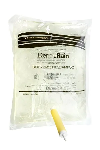 DermaRite Industries - DermaRain - 0060 - Shampoo and Body Wash DermaRain 16 oz. Pump Bottle Scented