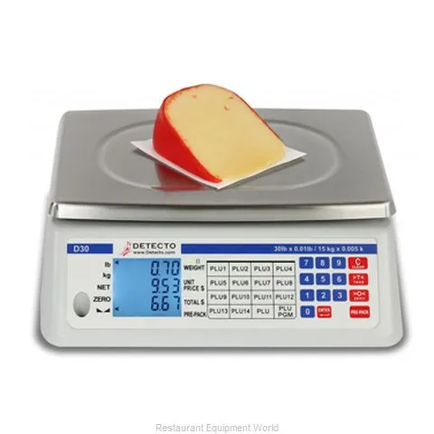 Detecto - 285R31 - Option: Confectionery Scoop, Price Computing Scale