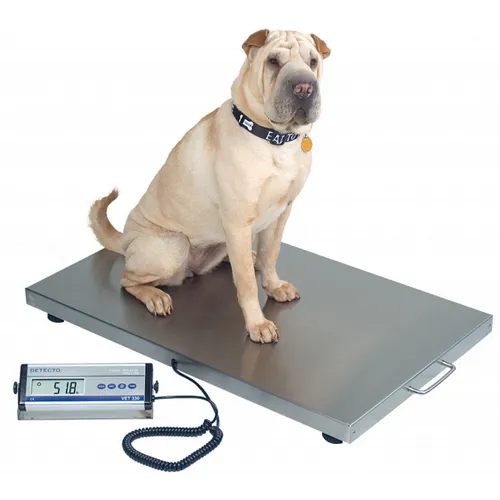Detecto - VET-330WH - Small Animal Scale For Veterinarians with Digital Weight Indicator