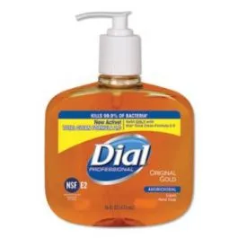 Dial - 2340080790 - Gold Liquid Hand Soap, Antimicrobial, Pump, 16 oz, 12/cs (60 cs/plt) (23400080790, 1159413, 1937897)