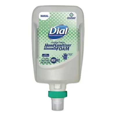 Dialsuplys - From: DIA19038 To: DIA19038EA - Fit Fragrance-Free Antimicrobial Manual Dispenser Refill Foam Hand Sanitizer