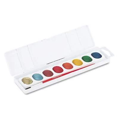 Dixonticon - DIX80516 - Metallic Washable Watercolors, 8 Assorted Colors