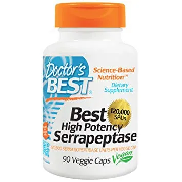 Doctors Best - D307 - High Potency Serrapeptase 120,000