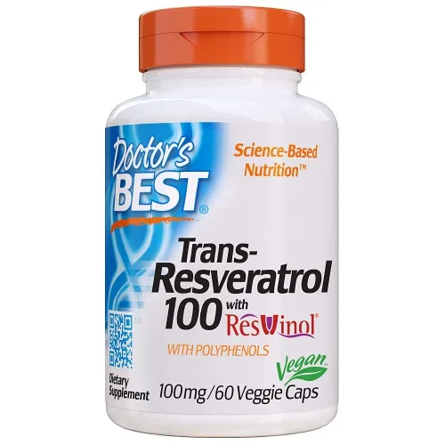 Doctors Best - D416 - Trans-Resveratrol 600mg