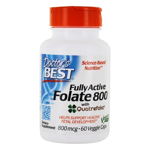 Doctors Best - D458 - Fully Active Folate 800 mcg