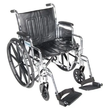Chrome Sport - Drive Medical - CS18DDA-ELR - Wheelchair