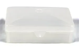 Dukal - SB01C - Soap Box, Plastic with Hinged Lid Holds Up to #5 Bar