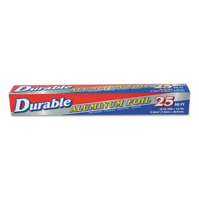 Durablepak - DPK9202535 - Standard Aluminum Foil Roll, 12" X 25 Ft, 35/Carton