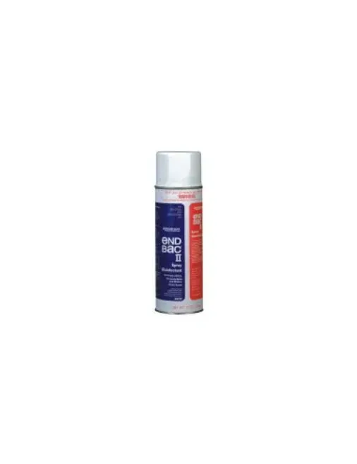 Lagasse - Diversey End Bac II - DVO04832 - Diversey End Bac II Surface Disinfectant Quaternary Based Aerosol Spray Liquid 15 oz. Can Unscented NonSterile