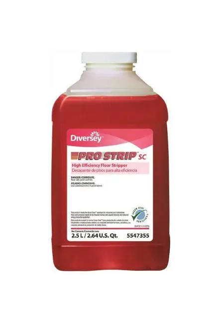 Lagasse - Diversey Pro Strip - DVS95547355 - Floor Stripper Diversey Pro Strip Liquid 2.5 Liter Bottle Mild Scent Manual Pour