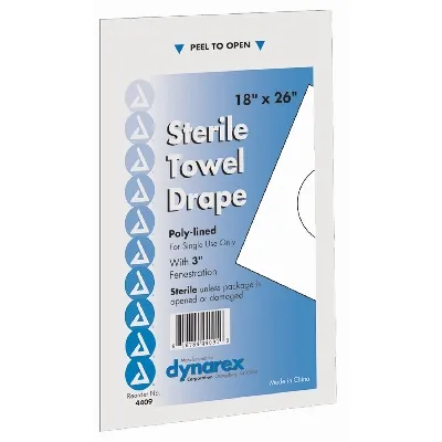 DYNAREX - From: dx4409 To: dz 4410-hss - Disposable Towel Drapes