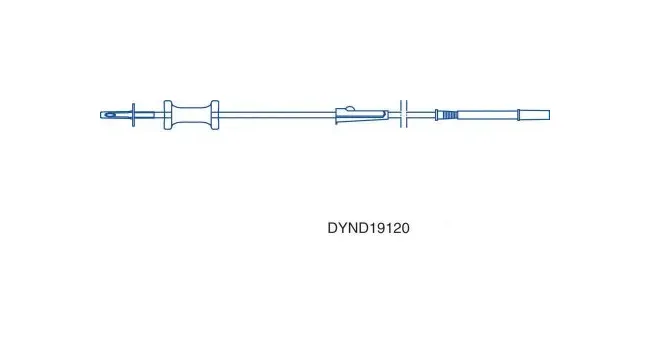 Medline - DYND19122 - Cysto-bladder Irrigation Set 0.28 Inch Id 90 Inch 2 Lead
