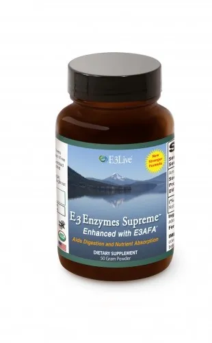 E3Live - From: 2127 To: 2130  E3enzymes Supreme Enhanced With E3afa 50g Powder