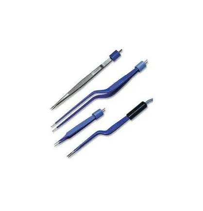 Medtronic MITG - Valleylab - E4054-CT - Bipolar Forceps Valleylab Cushing 7-1/2 Inch Length Surgical Grade Coated Stainless Steel NonSterile NonLocking Bayonet Handle 2 mm Tips