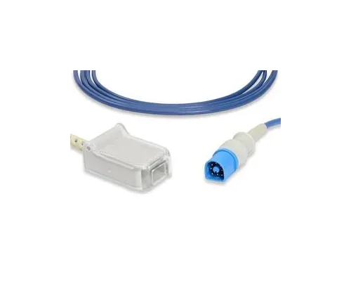 Cables and Sensors - From: E704-430 To: E710-430 - SpO2 Adapter Cable, 110cm, Philips Compatible w/ OEM: CB A400 1006VN, TE1514, NXPH200, B400 0602, M1943A (DROP SHIP ONLY) (Freight Terms are Prepaid & Added to Invoice Contact Vendor for Specifics)