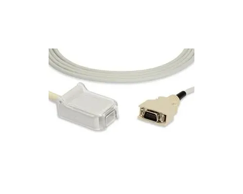 Cables and Sensors - E708M-150 - SpO2 Adapter Cable, 220cm, Masimo Compatible w/ OEM: TE1417, NXMA100, 2027263-001, TCEO-0208-0622 (DROP SHIP ONLY) (Freight Terms are Prepaid & Added to Invoice - Contact Vendor for Specifics)