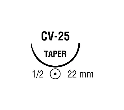 Medtronic / Covidien - EL440 - Suture, Taper Point, Needle CV-25, Circle