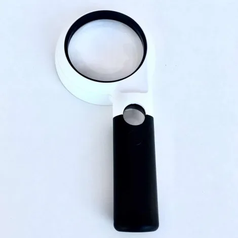 Electro-Optix - RD-3 - Lighted Handheld Magnifier,  4.5x, 10x, 2 Level High Contrast Illumination