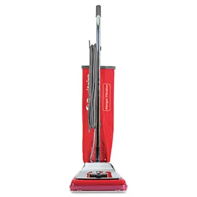 Electrolux - EURSC888N - Tradition Bagged Upright Vacuum, 7 Amp, 17.5 Lb, Chrome/Red