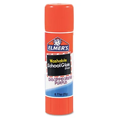 Elmersprod - EPIE524 - School Glue Stick, 0.77 Oz, Dries Clear