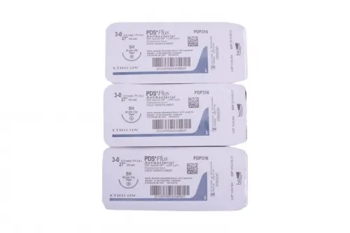 Ethicon Suture - Z334H - ETHICON PDS II (POLYDIOXANONE) SUTURE TAPER POINT SIZE 0 27" VIOLET MONOFILAMENT NEEDLE CT2 3DZ/BX