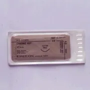 Ethicon - 744G - Suture Gut Chromic Suture: Suture Usp (2 Metric) M-1 Needle 
