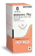 Ethicon - MCP427H - Suture 3-0 27in Monocryl Plus Antibacterial Ud Ps-2 (box Of 36)