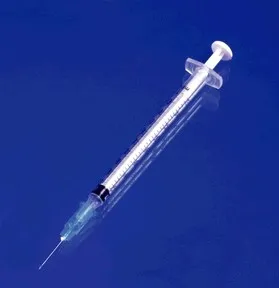 Exel - 26043 - Tuberculin Syringe, Needle, 26G Low Dead Space Plunger, Luer Slip