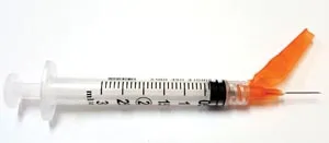 Exel From: 27100 To: 27112 - Safety Syringe (3 ML) W/ Needle