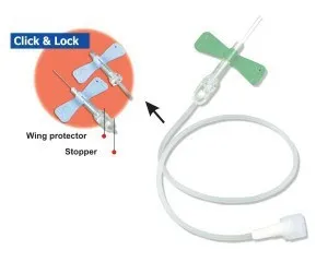 Exel - From: 27704 To: 27708 - Safety Butterfly Infusion Set