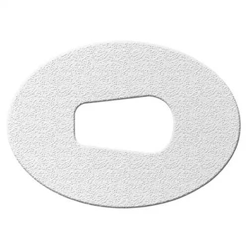 ExpressionMed - EMG600 - 5 White Dexcom g6 Patches. Biocompatible material, Sweat-proof, Waterproof, Fray-proof. Easy 3 part backing for easy application. Our strong adhesive can last for 10+ days.
